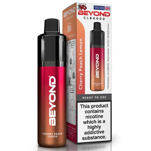 IVG Beyond CLK6000 Cherry Peach Lemon