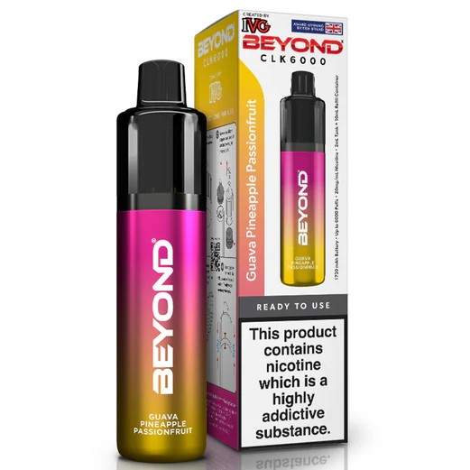 IVG Beyond CLK6000 Guava Pineapple Passion Fruit