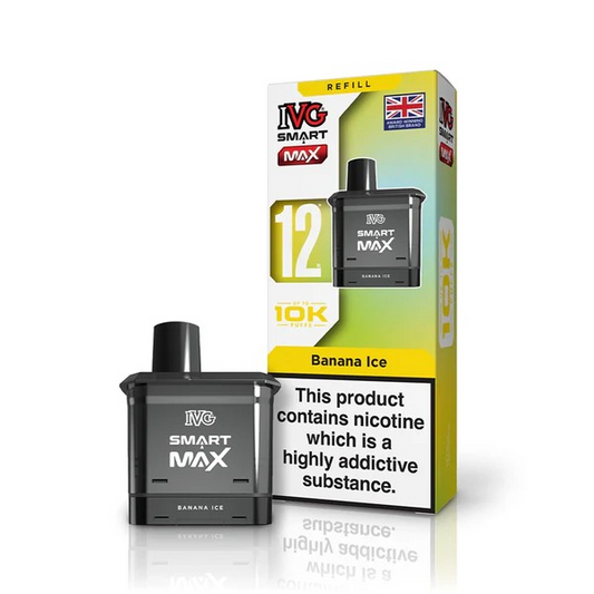 IVG Smart Max 10K Prefilled POD Banana Ice