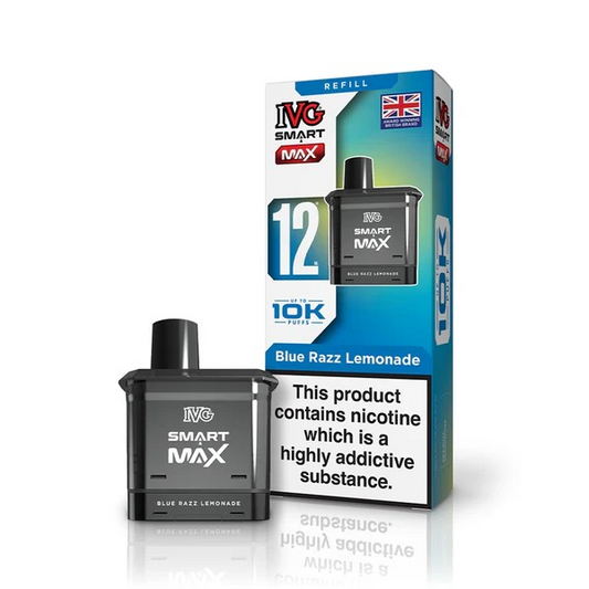 IVG Smart Max 10K Prefilled POD Blue Razz Lemonade