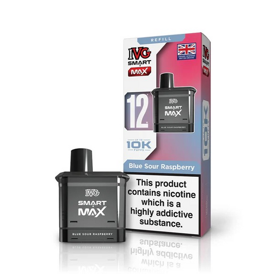 IVG Smart Max 10K Prefilled POD Blue Sour Raspberry
