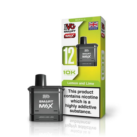 IVG Smart Max 10K Prefilled POD Lemon Lime