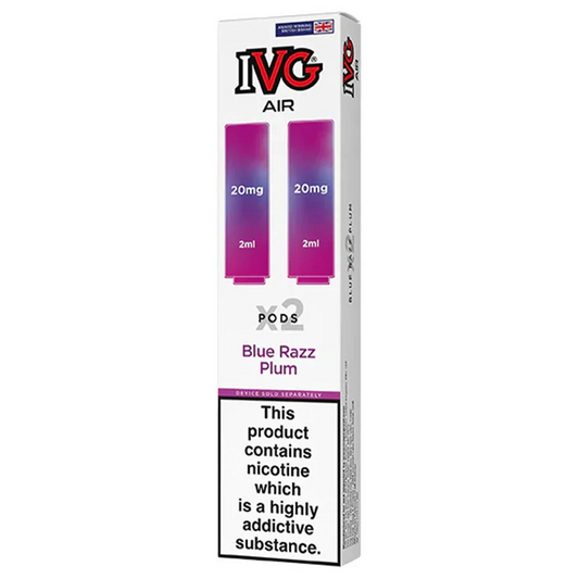 IVG Air PODs Blue Razz Plum (2 per pack)