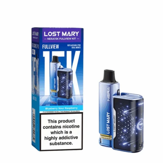 Lost Mary NERA 15K Kit Blue Sour Raspberry