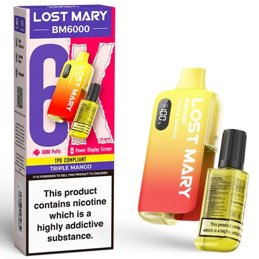 Lost Mary BM6000 Triple Mango