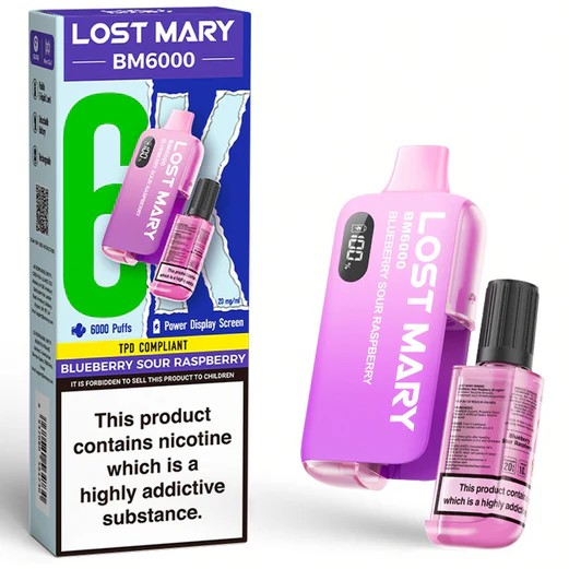 Lost Mary BM6000 Blueberry Sour Raspberry