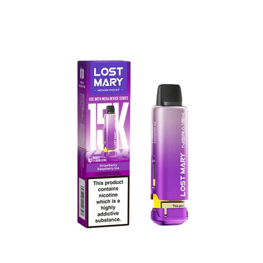 Lost Mary NERA Pod Strawberry Raspberry Ice