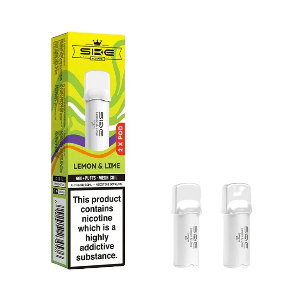 SKE 600 Pods Lemon Lime