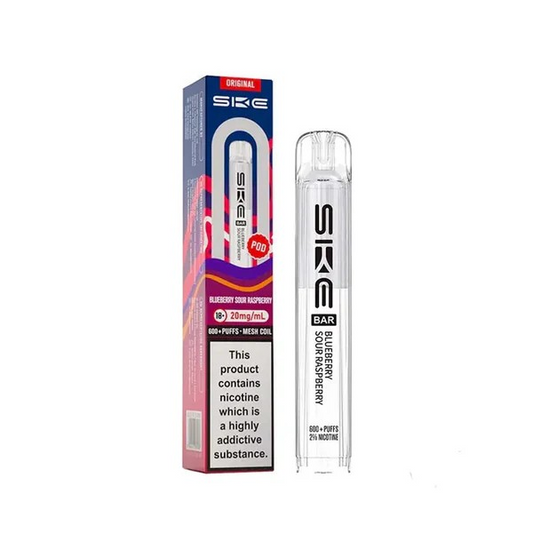 SKE Crystal Bar Original Prefilled POD Blueberry Sour Raspberry