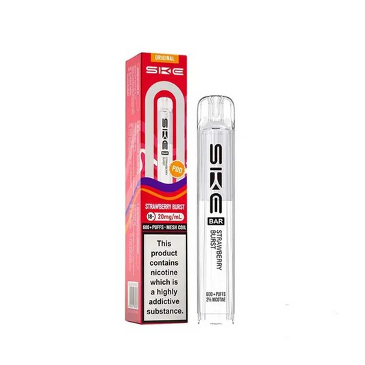 SKE Crystal Bar Original Prefilled POD Strawberry Burst