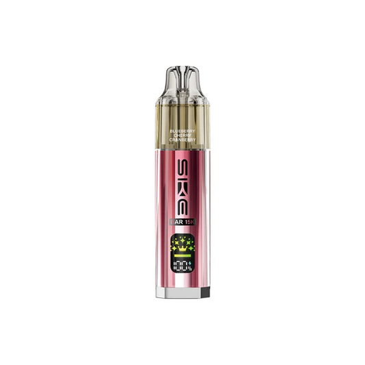SKE Bar 15K Vape Kit Blueberry Cherry Cranberry