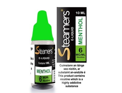 Steamers Menthol 6mg