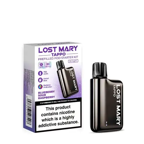 Lost Mary Tappo Kit Dark Bronze Blueberry Sour Raspberry