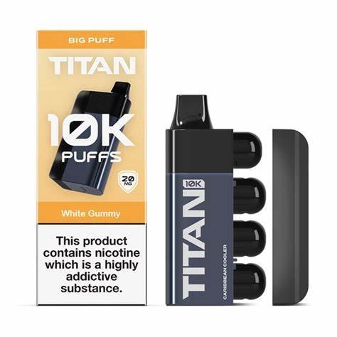 Titan 10K White Gummy 20mg