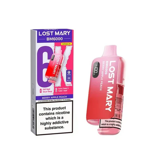 Lost Mary BM6000 Berry Apple Peach