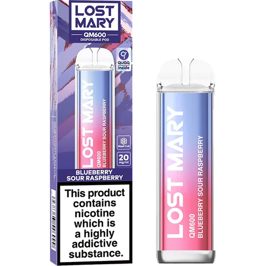 Lost Mary QM 600 Blueberry Sour Raspberry