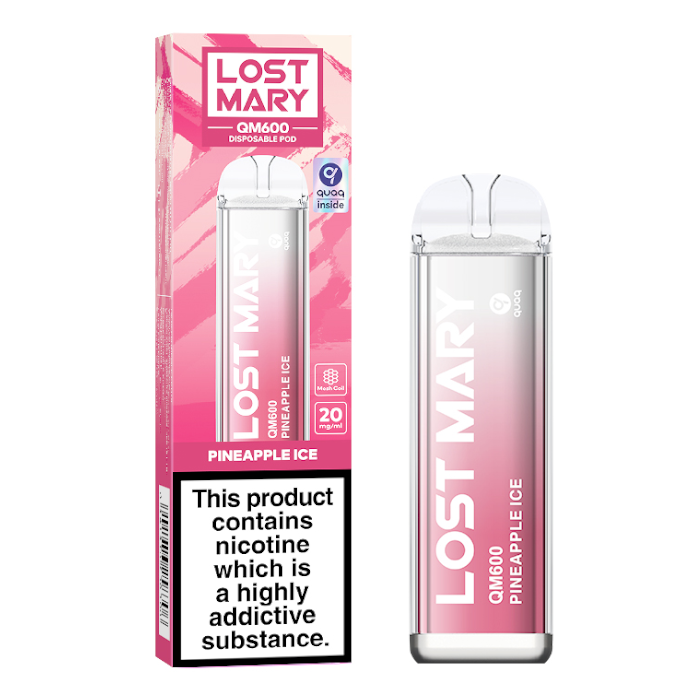 Lost Mary QM600 Pineapple Ice – Vape Direct Store