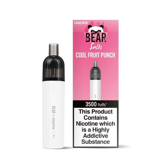 BEAR + Aspire R1 Cool Fruit Punch 20mg