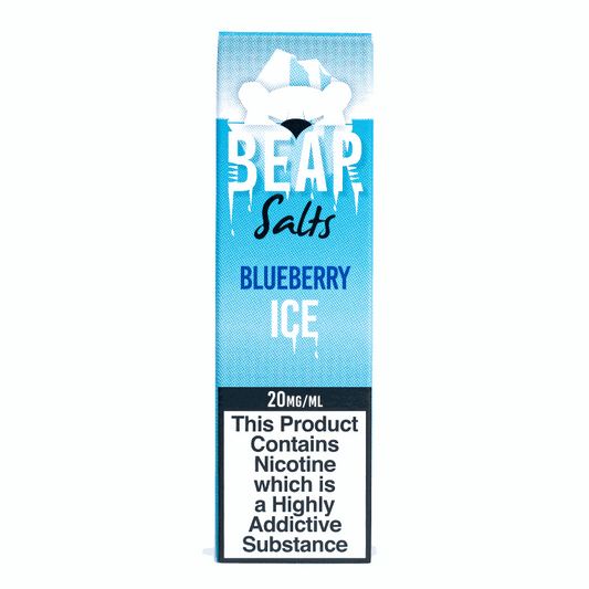 Bear Salts 10ml Nic Salt Polar Blueberry Ice 20mg